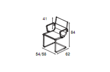 LIGHT_MESH/C Кресло на полозья_14080В 4FI1402 L/849_Light-Mesh C_kreslo