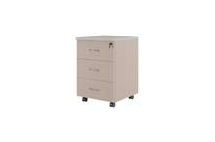 Тумба подкатная 3 ящика_ZOM27530302_светлый дуб