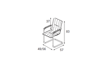 SILLA Кресло для посетителей_OV409-B1617PBE(Beige..._Pinko_kreslo