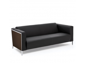 VISPO WOOD Диван 2-х местный_VISPO MARONE 2 DAKOTA black