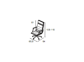 NULITE-PAD/A Кресло кожа_28040 4NL2802 TP P9/..._Light B_kreslo