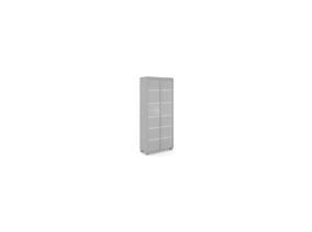 Шкаф со стеклом_EDV421_Edvard_тёмный дуб