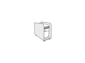 Подставка под системный блок_NXT16380401_Next_тёмный дуб